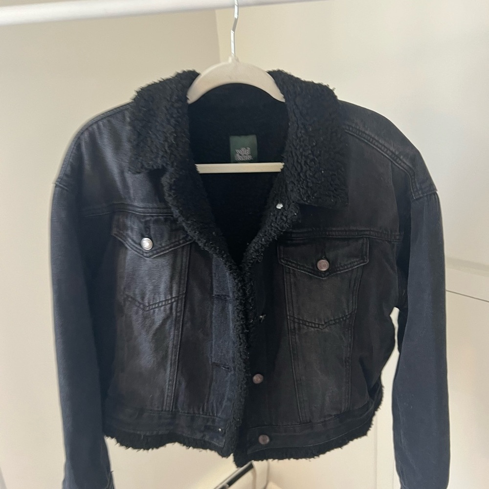 Wild Fable Black Fleece Jacket